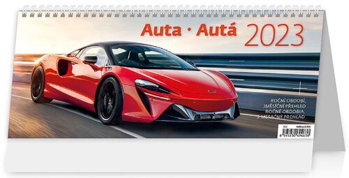 Auta/Autá 2023 - stolní kalendář