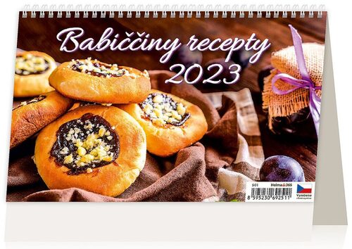 Babiččiny recepty 2023 - stolní kalendář