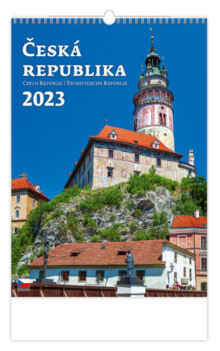 Česká republika/Czech Republic/Tschechische Republic 2023 - nástěnný kalendář
