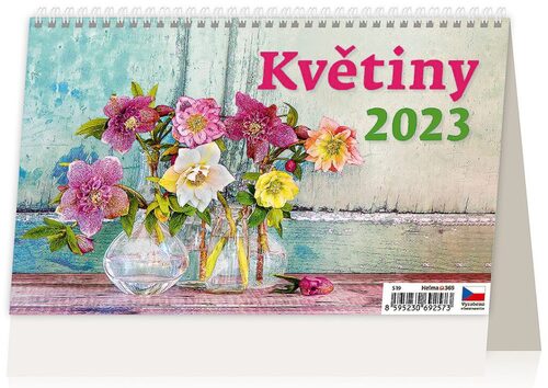 Květiny 2023 - stolní kalendář