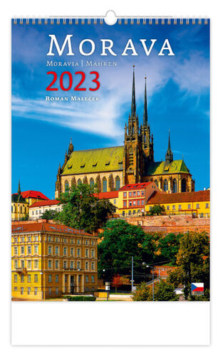 Morava/Moravia/Mähren 2023 - nástěnný kalendář