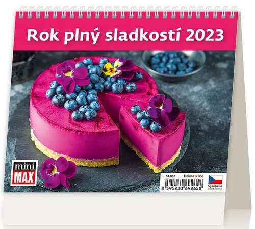 MiniMax Rok plný sladkostí 2023 - stolní kalendář
