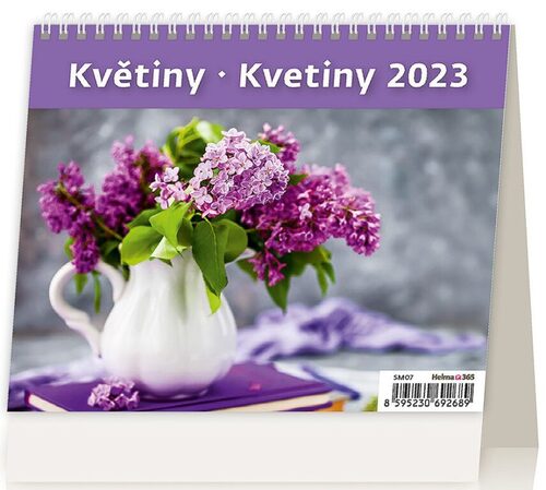 MiniMax Květiny/Kvetiny 2023 - stolní kalendář