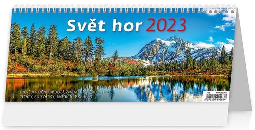 Svět hor 2023 - stolní kalendář