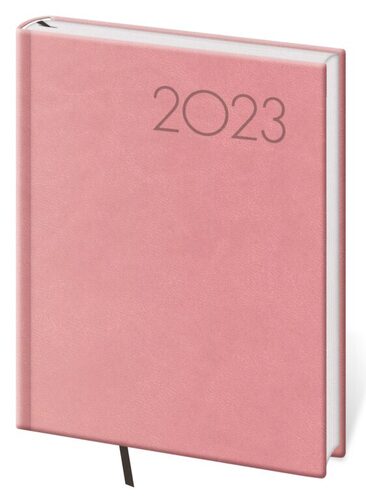 Diář 2023 denní B6 Print - růžová