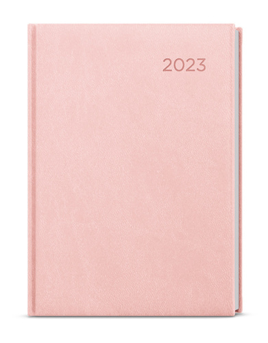 Týdenní diář 2023 Oscar Vivella A5 Pastelová růžová