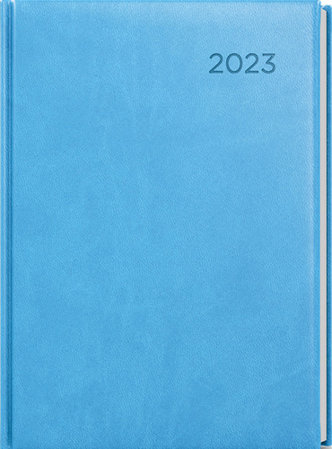 Denní diář 2023 David Vivella A5 Světle modrá