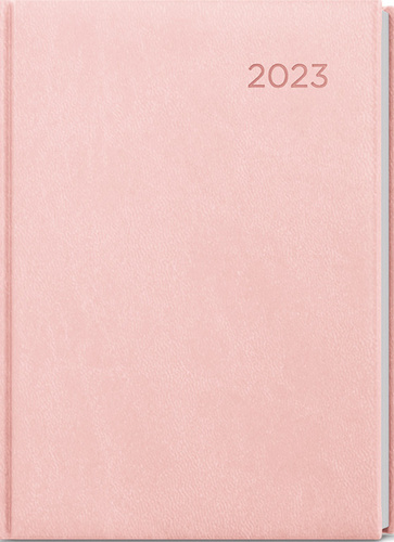 Denní diář 2023 David Vivella A5 Pastelová růžová