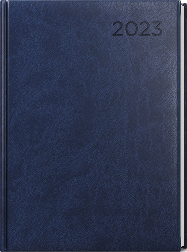 Denní diář 2023 Goliáš Vivella A4 Modrý