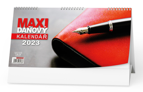 MAXI daňový 2023 - stolní kalendář