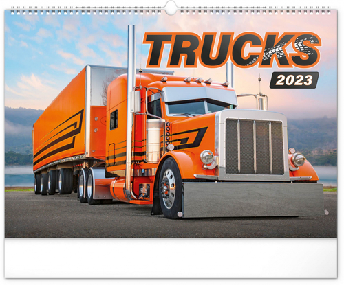Trucks 2023 - nástěnný kalendář