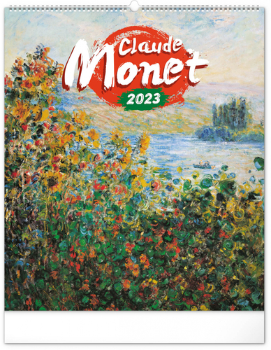 Claude Monet 2023 - nástěnný kalendář