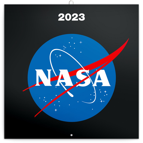 Poznámkový kalendář NASA 2023 - nástěnný kalendář