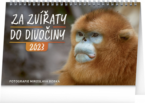 Za zvířaty do divočiny 2023 - stolní kalendář