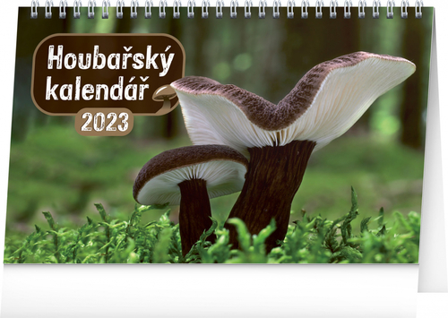 Houbařský kalendář 2023 - stolní kalendář