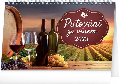 Putování za vínem 2023 - stolní kalendář