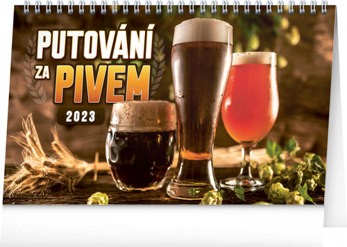 Putování za pivem 2023 - stolní kalendář
