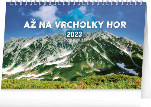 Až na vrcholky hor 2023 - stolní kalendář