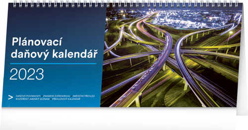 Plánovací daňový kalendář 2023 - stolní kalendář