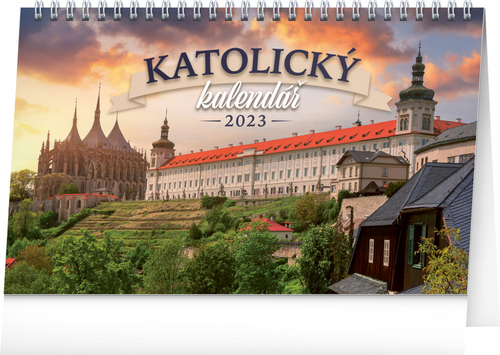 Katolický kalendář 2023 - stolní kalendář