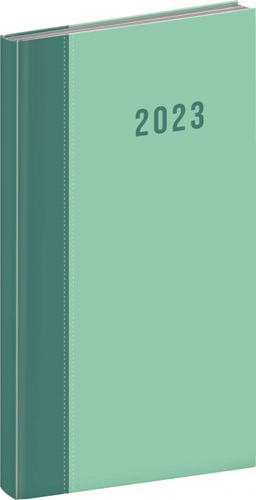 Kapesní diář Cambio 2023 zelený