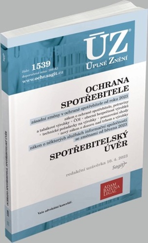 ÚZ 1539 Ochrana spotřebitele