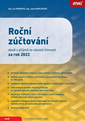 Roční zúčtování daně z příjmů ze závislé činnosti za rok 2022