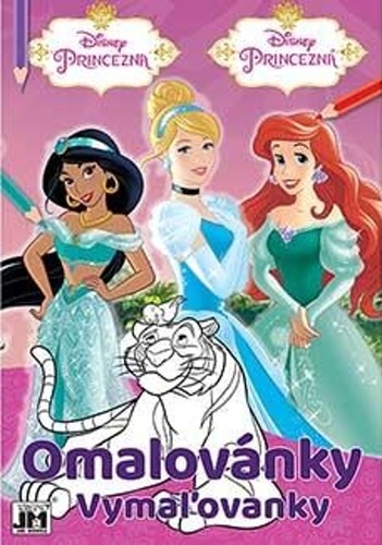 Omalovánky A4 Disney Princezny