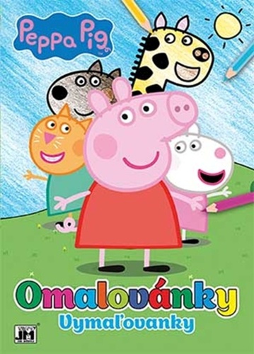 Omalovánky A4 Prasátko Peppa