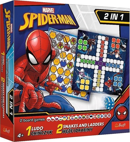 Hry Spiderman, 2v1 Člověče, nezlob se a Hadi a žebříky