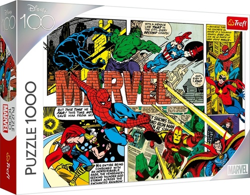 Puzzle Disney 100 let Neporazitelní Avengers