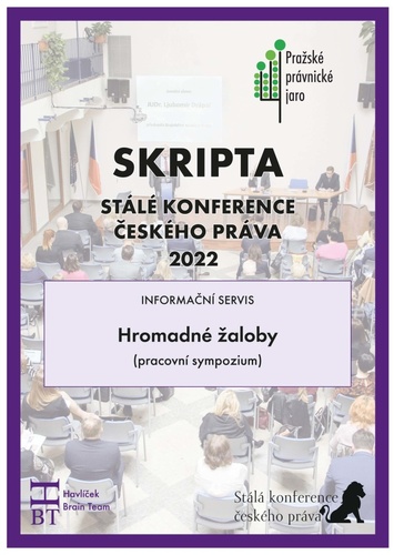 Skripta SKČP Hromadné žaloby