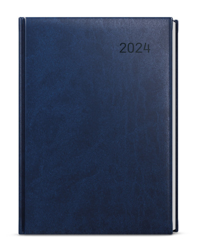 Denní diář 2024 David Vivella A5 modrý