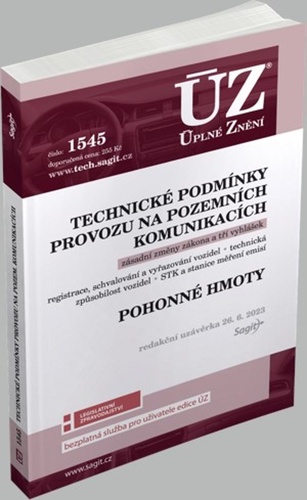 ÚZ 1545 Technické podmínky provozu na pozemních komunikacích