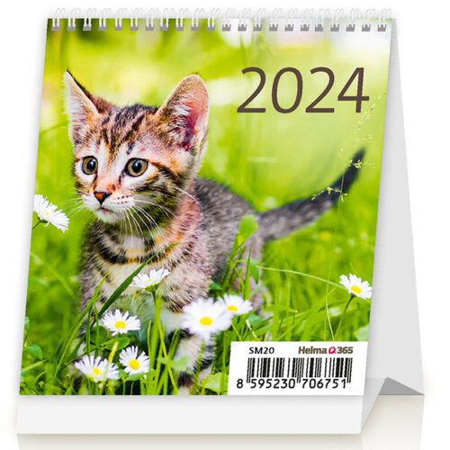 Mini Kittens - stolní kalendář 2024