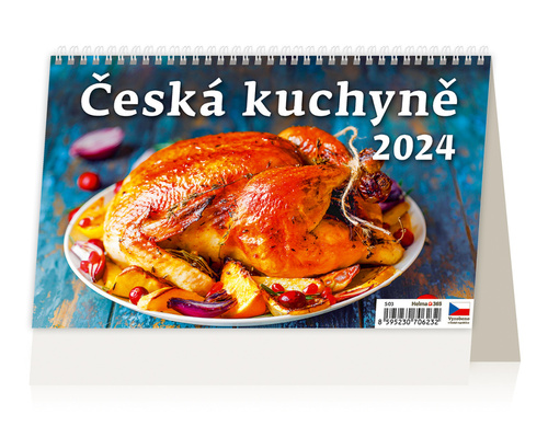Česká kuchyně - stolní kalendář 2024
