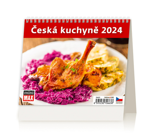 MiniMax Česká kuchyně - stolní kalendář 2024