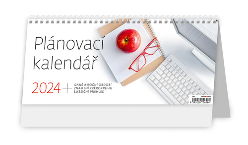 Plánovací kalendář - stolní kalendář 2024