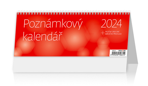 Poznámkový kalendář OFFICE - stolní kalendář 2024