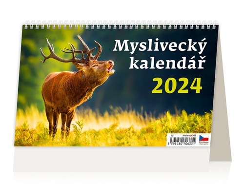 Myslivecký kalendář - stolní kalendář 2024