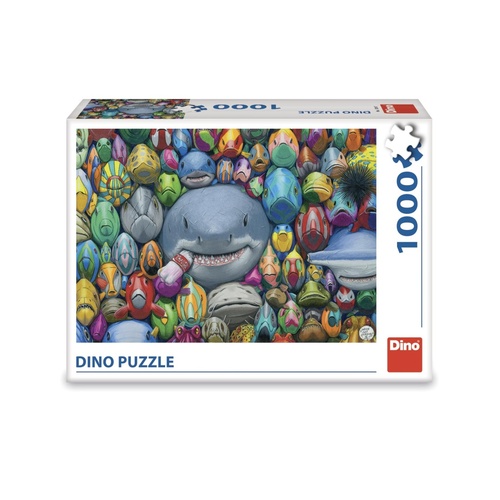 Puzzle 1000 Barevné rybičky