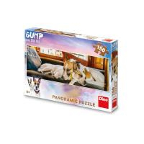 Puzzle 150 Gump Jsme dvojka na gauči panoramic