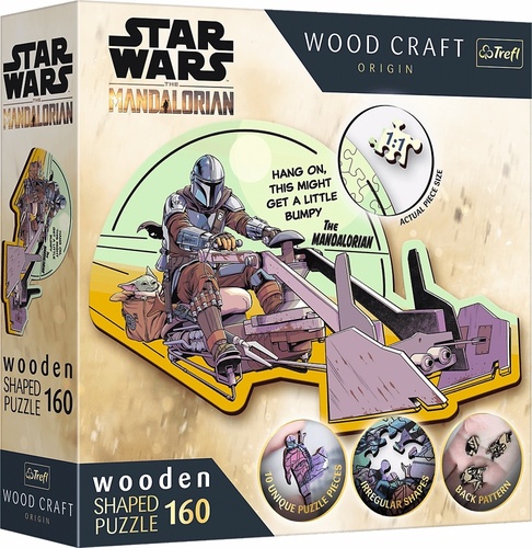 Wood Craft Origin puzzle The Mandalorian Setkání