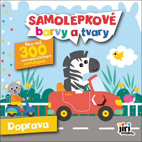 Samolepkové barvy a tvary Doprava