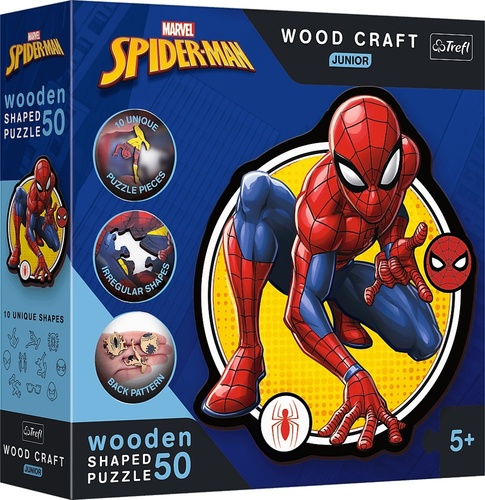 Wood Craft Junior puzzle Spiderman: Síla