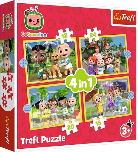 Puzzle Cocomelon Seznamte se 4v1