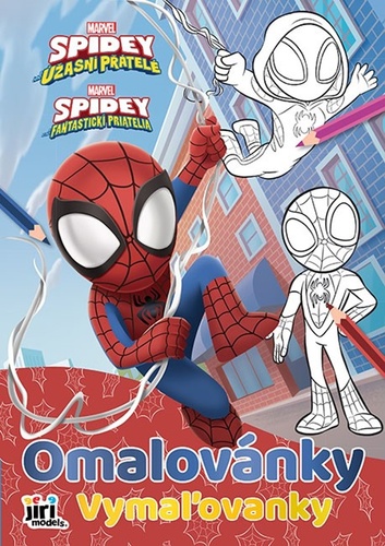 Omalovánky A4 Spidey