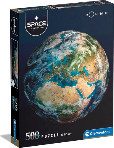 Kulaté puzzle Space Země 500 dílků