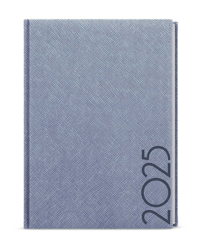 Diář 2025 Zoro Tora A5 modrošedá Týdenní