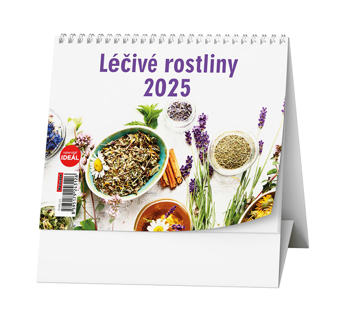 Léčivé rostliny 2025 - stolní kalendář